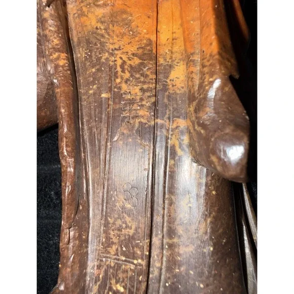 Chinese Soapstone Statue Carving Shou Lao God of Longevity Figurine 9.5" - Picture 4 of 10